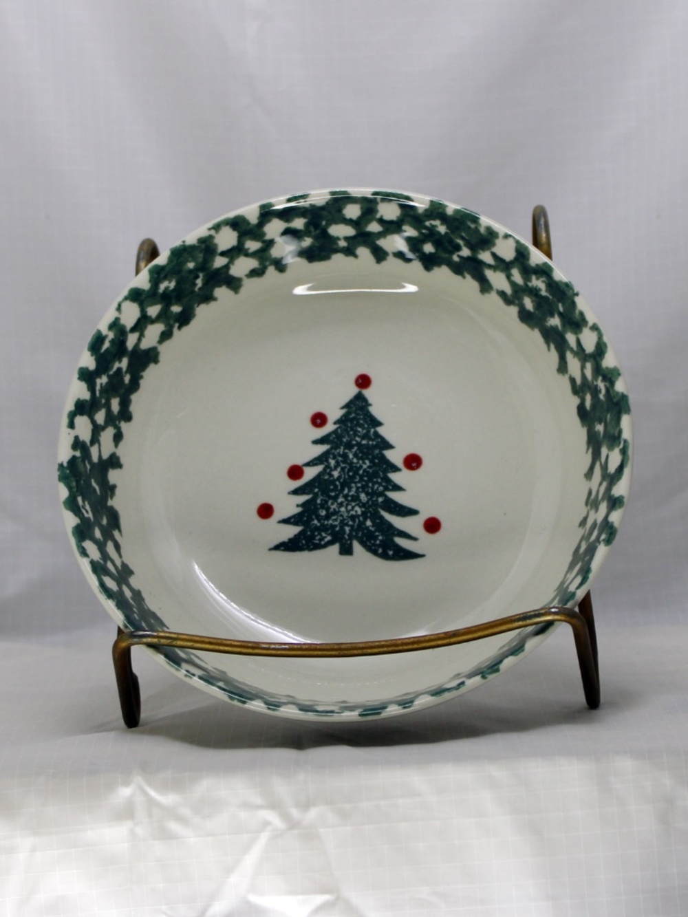 "Winter Wonderland" coupe Cereal Bowl by Tienshan Folk Craft